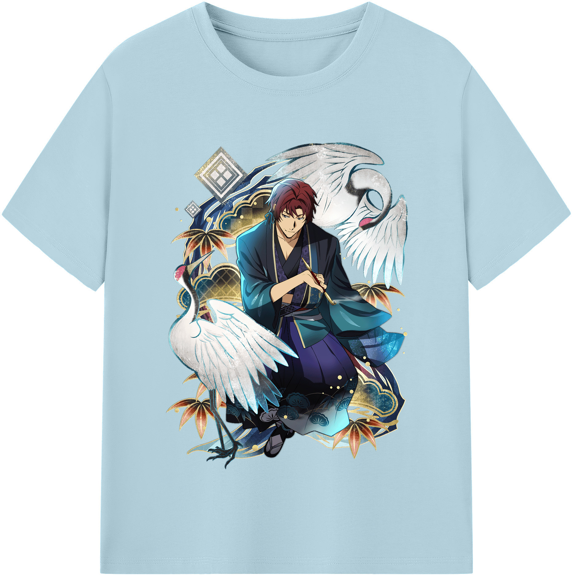 （画像用） 文豪ストレイドッグス Bungo Stray Dogs 綿100％半袖Tシャツ（フロントプリント）